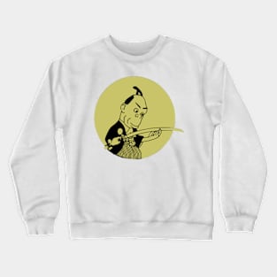 Retro Japanese Namakura Getana character Crewneck Sweatshirt